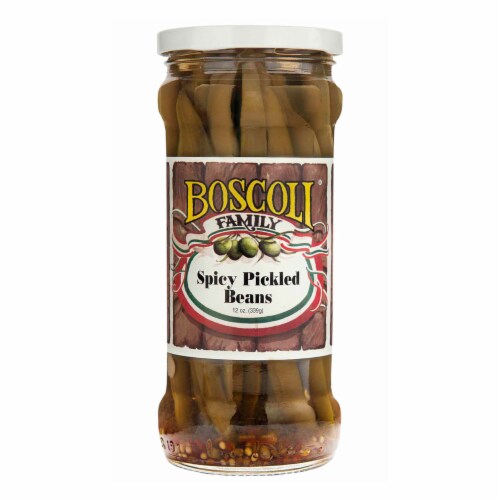 Boscoli Spicy Pickled Beans Perspective: front