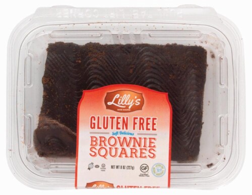 Lily's Gluten Free Brownie Squares Perspective: front