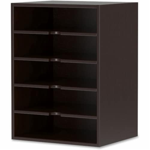 Mayline Horizontal Paper Managers 15 x11-3/4 x20-1/4  Mocha AHPMLDC Perspective: front
