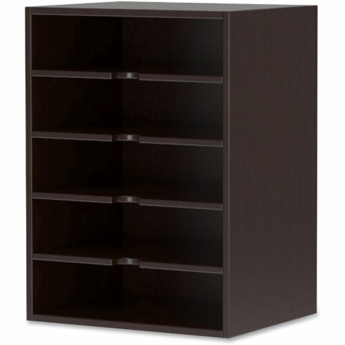 Mayline Horizontal Paper Managers 15 x11-3/4 x20-1/4  Mocha AHPMLDC Perspective: front