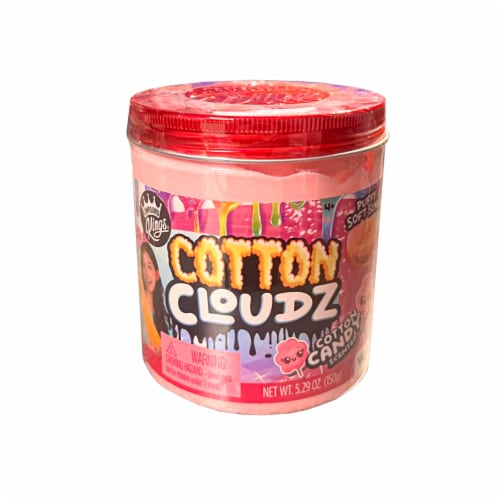 Compound Kings Cotton Candy Scented Slime Pink Perspective: front