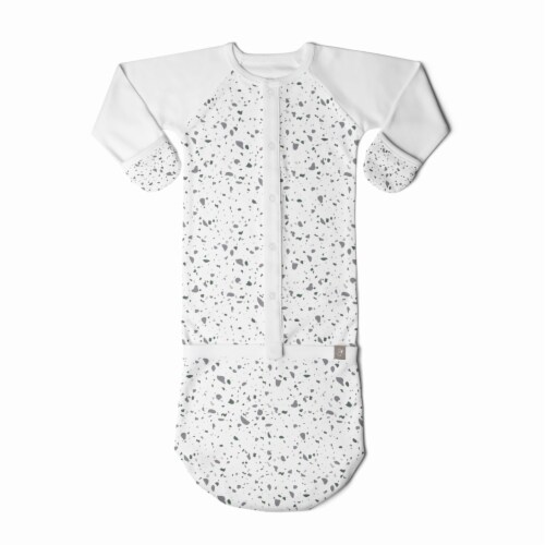 Goumikids Baby Sleeper Gown Organic Bamboo Sleepsack Pajamas 0 3m Terrazzo 1 Piece Kroger