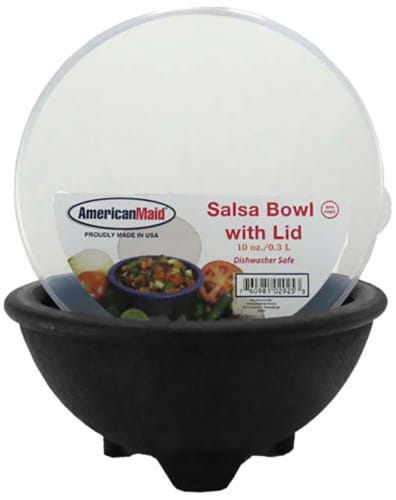 American Maid Plastic P-02923 2 Piece Large Salsa Bowl, Assorted