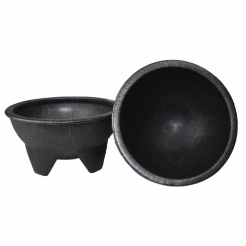 VM International Large Guacamole Bowl - Black Perspective: front