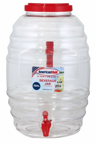 American Maid 3-Gallon Honey Comb Jar Perspective: front