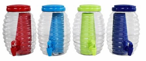 VM International Honeycomb Jar Tumblers - Multi Perspective: front
