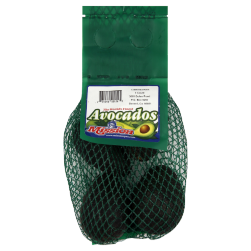 Mission Produce Hass Avocado Bag Perspective: front