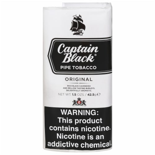 Captain Black Original Pipe Tobacco Perspective: front
