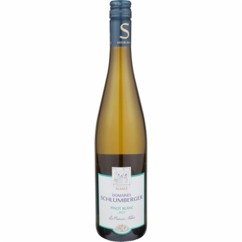 Domaines Schlumberger Les Princes Abbes Pinot Blanc French White Wine Perspective: front