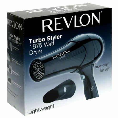 Revlon Turbo Styler Dryer - Black Perspective: front