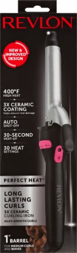Revlon® Perfect Heat Ceramic Curling Iron Perspective: front