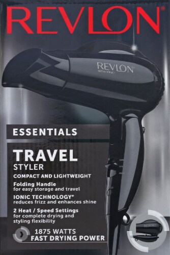 Revlon® Essentials Travel Styler Hair Dryer Perspective: front