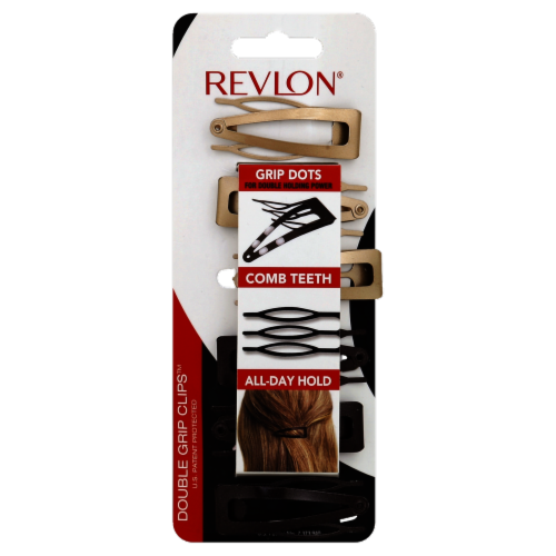 Revlon Double Grip Clips - Assorted Perspective: front