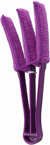 Unger Microfiber Mini Blind Duster - Purple Perspective: front