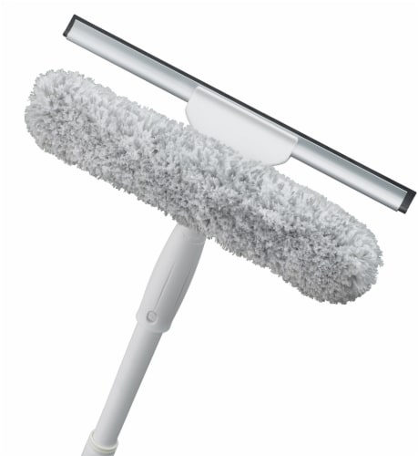 Unger Outdoor Window Squeegee and Scrubber Kit - 3 Piece Perspective: front