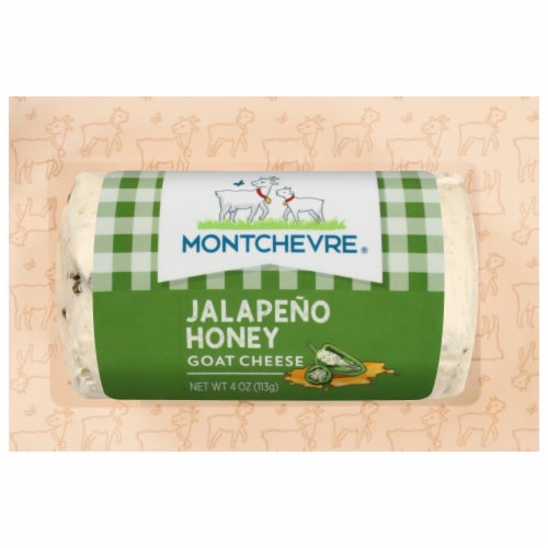 Montchevre® Jalapeno Honey Goat Cheese Perspective: front