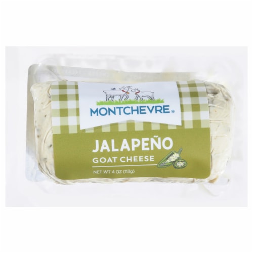 Montchevre® Jalapeno Goat Cheese Log Perspective: front