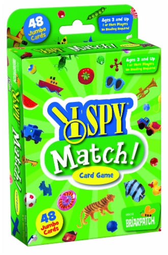 University Games I SPY Match Card Game Perspective: front