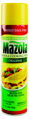 Mazola Original Canola Cooking Spray Perspective: front