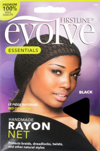 Firstline Evolve Black Rayon Hair Net, 1 ct - Fry's Food Stores