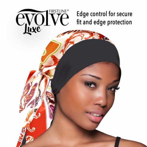 Firstline Evolve Exotics Satin Moroccan Edge Wrap Scarf w/Free