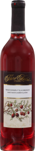 Three Lakes Winery Wisconsin Cranberry Wisconsin Wine Perspective: front
