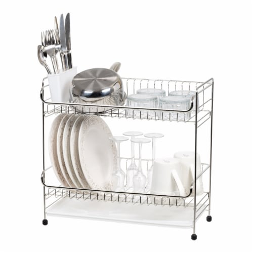 Slim dish drying rack hotsell
