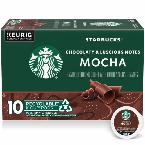 Starbucks® Mocha Flavored K-Cup Coffee Pods, 10 ct - QFC