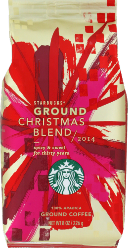 Starbucks Ground Christmas Blend Coffee Perspective: front