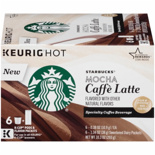 Starbucks Mocha Caffe Latte K Cup Coffee Pods 12 ct Kroger