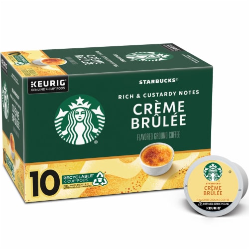 Starbucks® Crème Brûlée Ground Coffee K-Cup® Pods