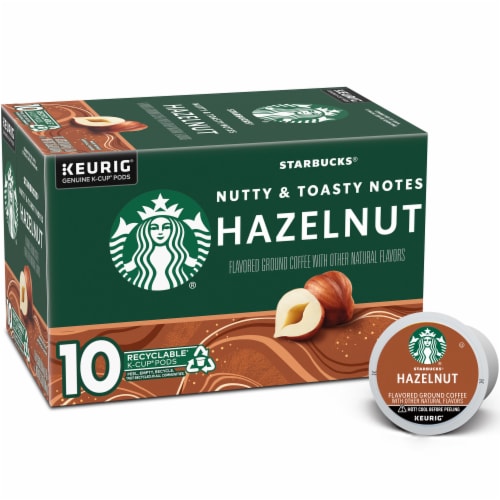 Starbucks Hazelnut Coffee K Cup Pods 10 ct Harris Teeter
