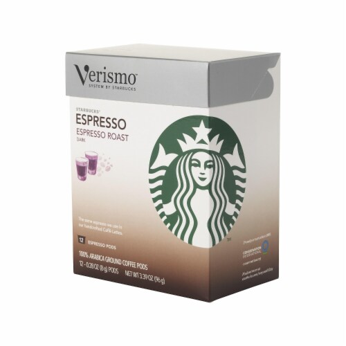 Starbucks Verismo Espresso Pods Coffee Dark Roast 12 Box 11023633 284924 1 City Market