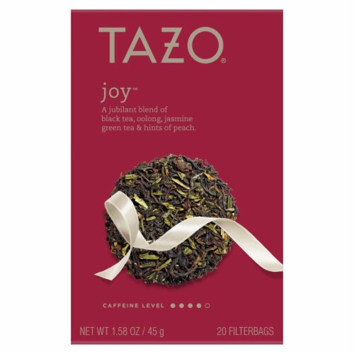 Tazo Joy Filtered Tea Bags Perspective: front