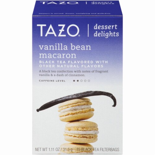 Tazo® Vanilla Bean Macaron Tea Perspective: front