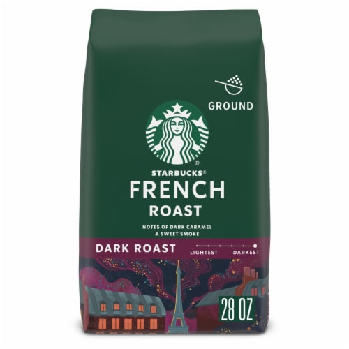 Starbucks® French Roast Ground Coffee Perspective: front
