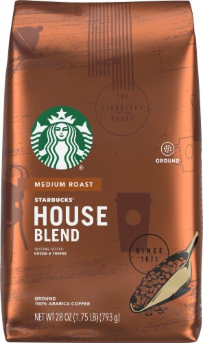 Starbucks® House Blend Medium Roast Ground Coffee, 28 oz City Market