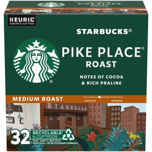 Starbucks® Pike Place® Medium Roast K-Cup® Coffee Pods