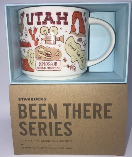 Starbucks Been There Series Collection Utah Coffee Mug Perspective: front