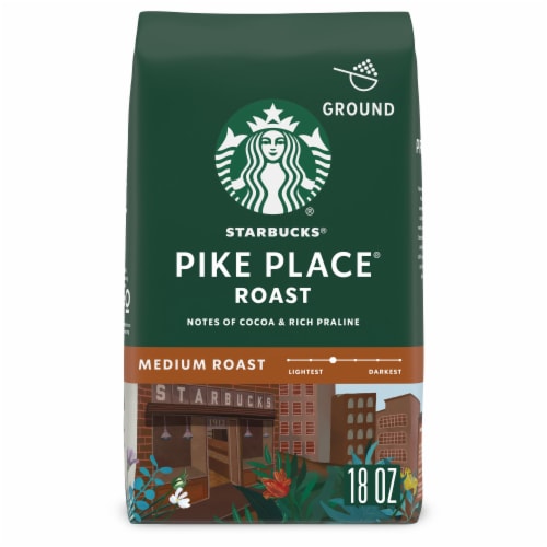 Starbucks® Pike Place Roast Medium Roast Ground Coffee