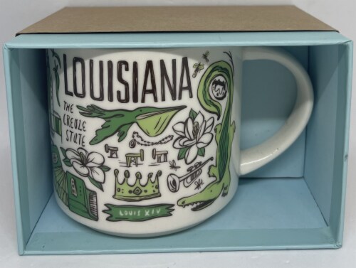 Starbucks Been There Series Collection Louisiana Coffee Mug Perspective: front
