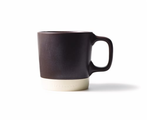 Starbucks Stacking Ceramic Mug - Black Perspective: front