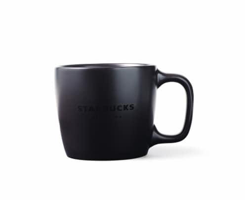 Starbucks shop black mug