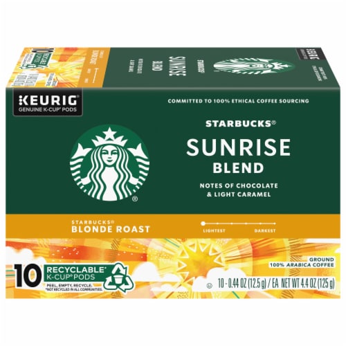 Starbucks® Sunrise Blend Blonde Roast Coffee K-Cup Pods