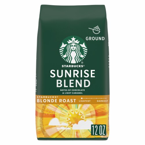 Starbucks® Sunrise Blend Blonde Roast Ground Coffee Perspective: front