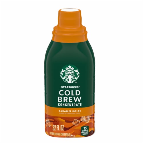Starbucks® Cold Brew Caramel Dolce Coffee Concentrate Perspective: front