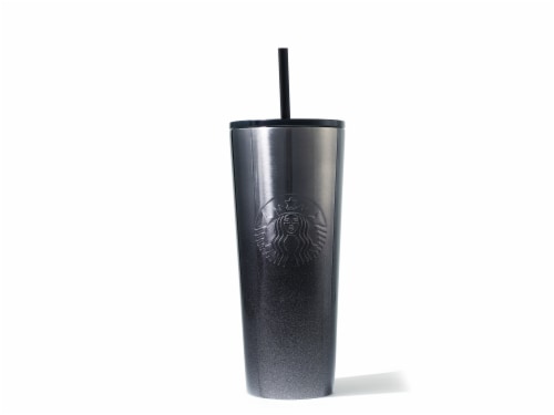 STARBUCKS Black Recycled Coffee Cup 12oz / 354ml Tall