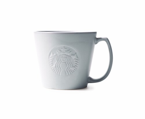 Starbucks Ceramic Mug - White Flow Perspective: front