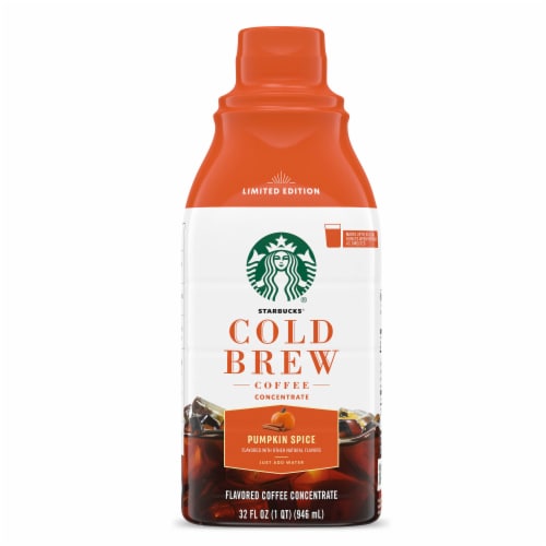 Starbucks® Pumpkin Spice Cold Brew Coffee Perspective: front