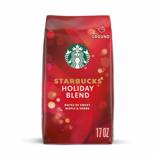 Starbucks® Limited Edition Holiday Blend Medium Roast Ground Coffee Perspective: front